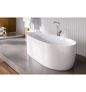 Baignoire îlot Reims Acrylique 150/170cm Hydromassage