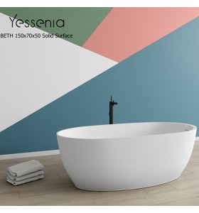 Baignoire îlot 150 BETH Solid Surface