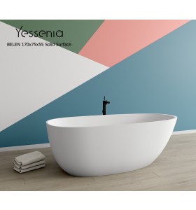 Baignoire îlot 170 BELEN Solid Surface