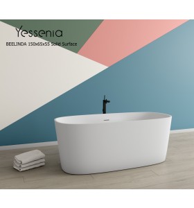 Baignoire îlot 150 BELINDA Solid Surface