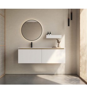 Ensemble meuble 3D et vasque Corian® | 2 tiroirs - 3903