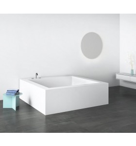 JOLIE Baignoire îlot Corian® Design - 140cm