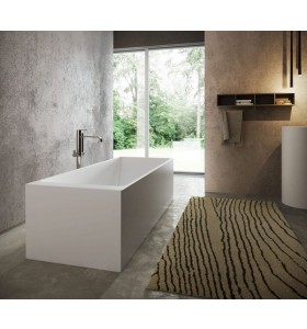 LUCIE Baignoire îlot en Solid Surface - 170cm