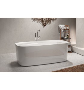 Baignoire îlot Lila Acrylique 150/170cm Hydromassage