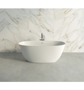 Tor Baignoire îlot en Solid Surface - 160cm