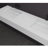 Double Vasque Corian® LYON detail