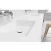 double plan vasque corian® Paris detail