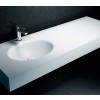 Plan Vasque CORIAN® OVAL