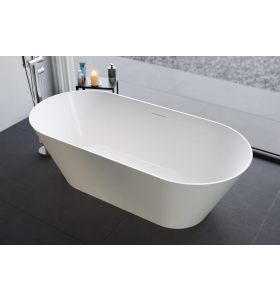 ARA Baignoire îlot en Solid Surface - 170cm
