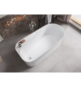 Baignoire îlot Le Mans Acrylique 150/170cm Hydromassage