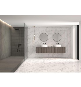 CARRELAGE ARABESTECATTO WHITE 120x120cm REC