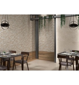 CARRELAGE BREST UMBER 25x150cm  