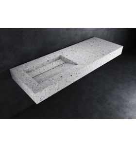 Hi-Macs® Shadow Queen Lucia - Vasque suspendu LYON sur mesure