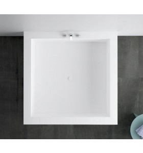 JOLIE Baignoire îlot Corian® Design - 140cm