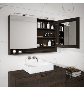 Lavabo À Poser + Meuble Suspendu en Wood Chêne Massif - 3 Tiroirs | 855