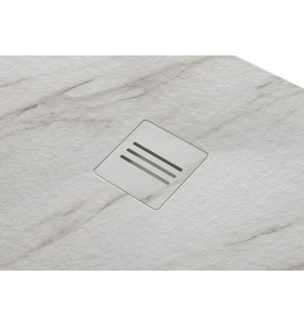 Luxe Receveur de douche en Acryprint® | Calacatta