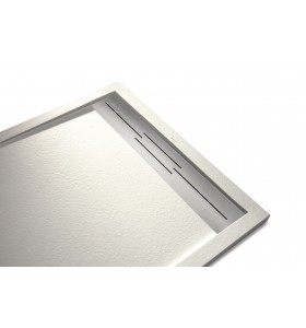 Mosaic Inox Receveur de douche en Acrystone®