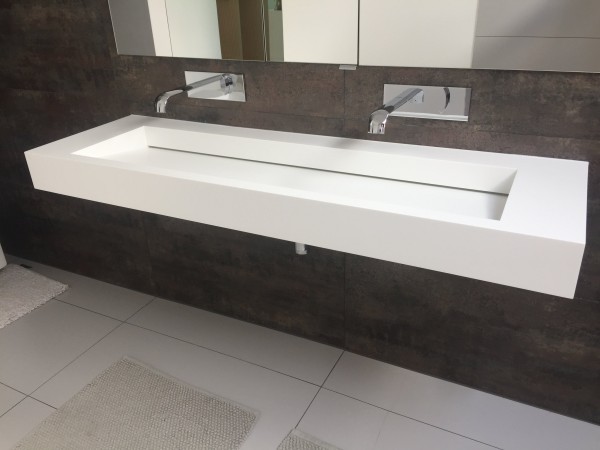 Plan Vasque CORIAN® GEORGIA detail