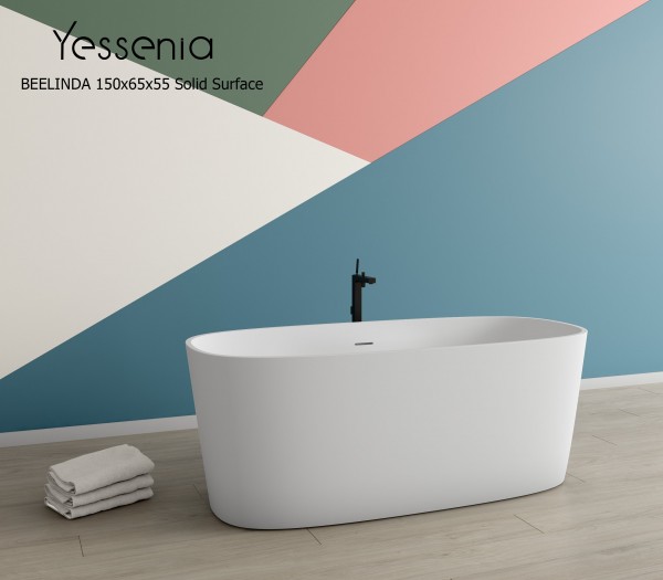 Baignoire îlot 150 BELINDA Solid Surface