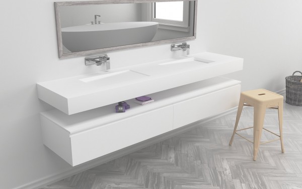  Double Plan Vasque CORIAN® CANADA
