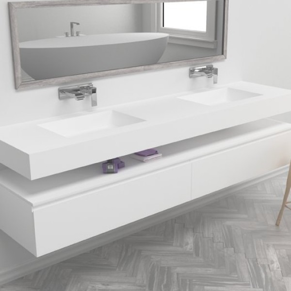 double vasque corian® Paris