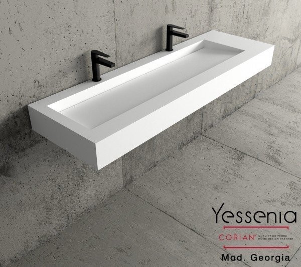 Plan Vasque CORIAN® GEORGIA