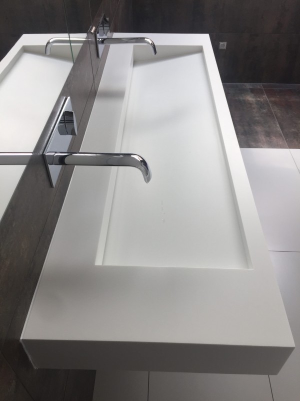 Plan Vasque CORIAN® GEORGIA detail 2