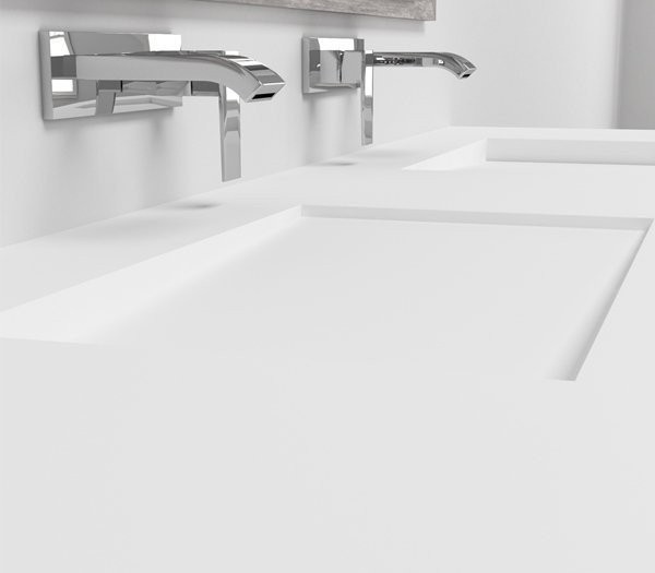  Double Plan Vasque CORIAN® CANADA DETAIL