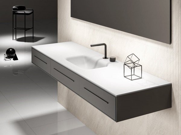 Plan Vasque CORIAN® NEVADA