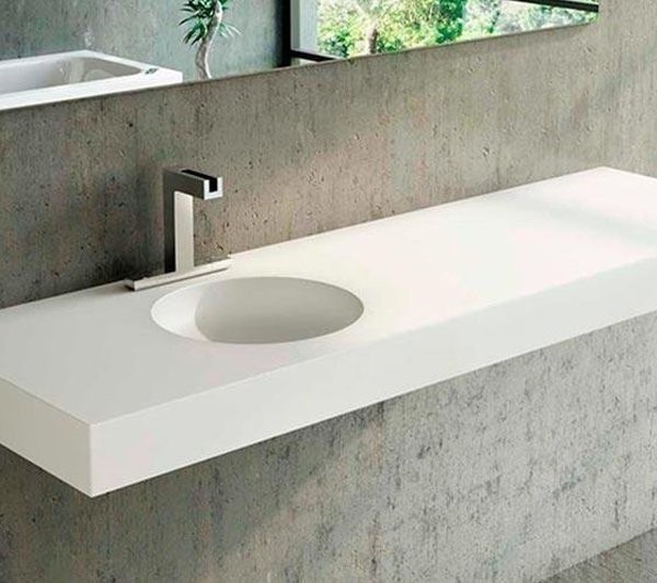 vasque corian® Red