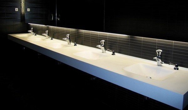 Plan Vasque CORIAN® CONTRACT